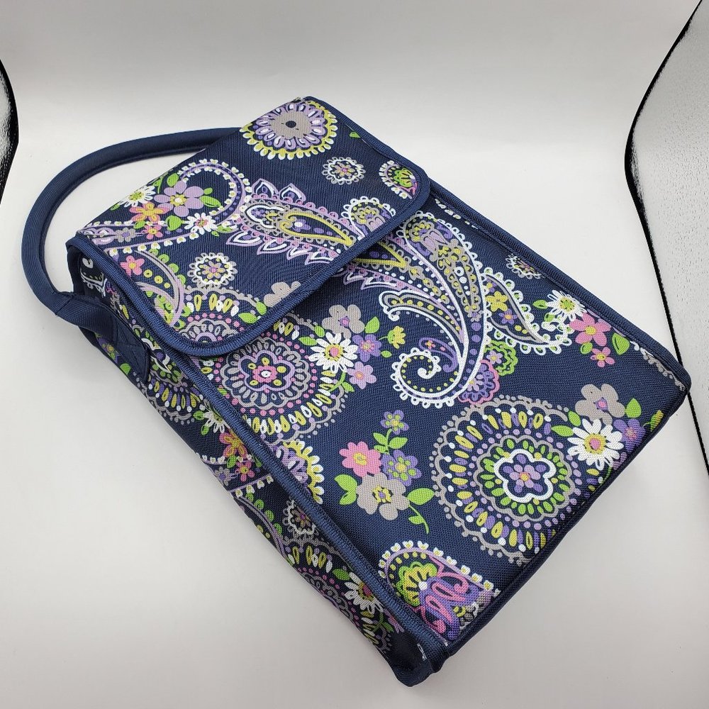 FIT & FRESH FLORAL PAISLEY PRINT INSULATED LUNCH BAG